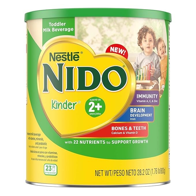 Nestle 雀巢 Nido Kinder 2+ 幼儿奶粉,800克,6包 访问 Nido 品牌旗舰店